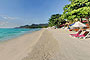 Powdery white sand and turquoise ocean