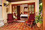 Terrace of a cottage
