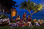 Table for two at night